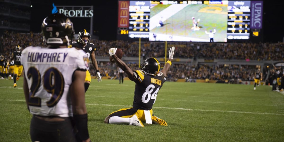 Pittsburgh Steelers WR Antonio Brown