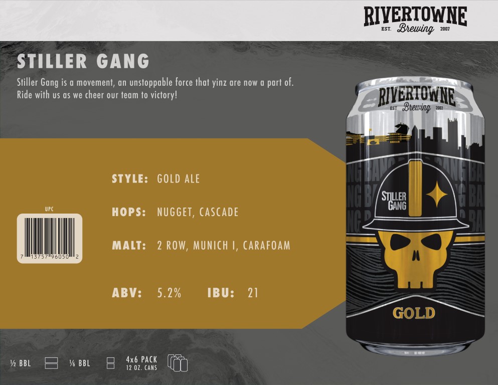 Rivertowne Brewing Stiller Gang Gold beer
