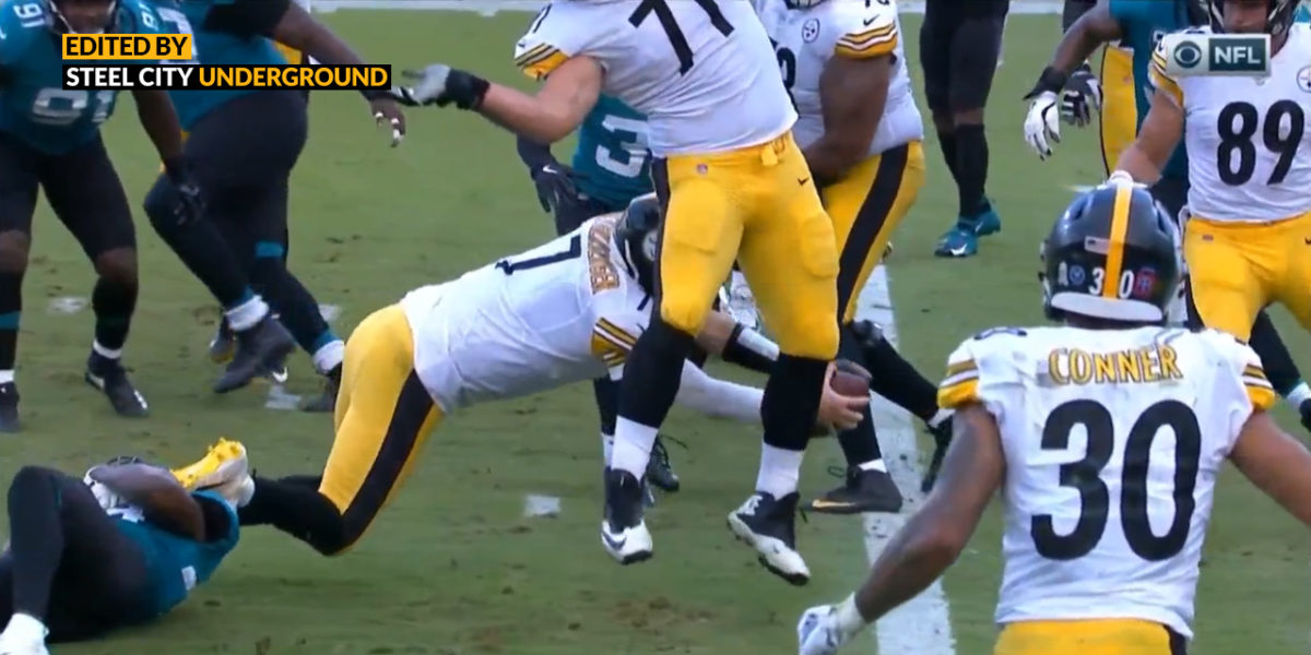 Steelers win in final seconds on Big Ben touchdown run