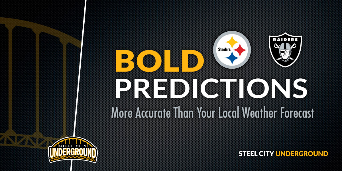 Steelers vs. Raiders Bold Predictions