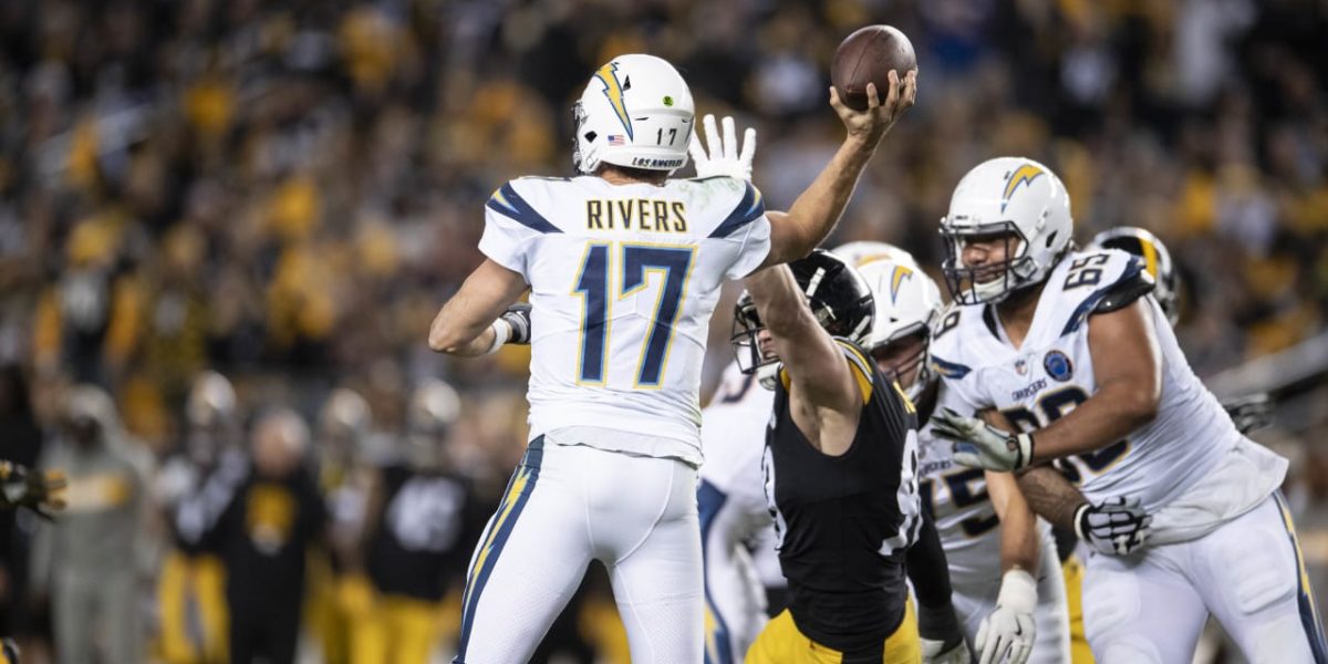 Pittsburgh Steelers defense against the Los Angeles Chargers