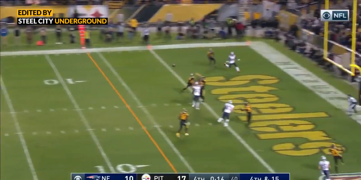 Morgan Burnett denies Tom Brady comeback on 4th and 15 to seal Steelers victory