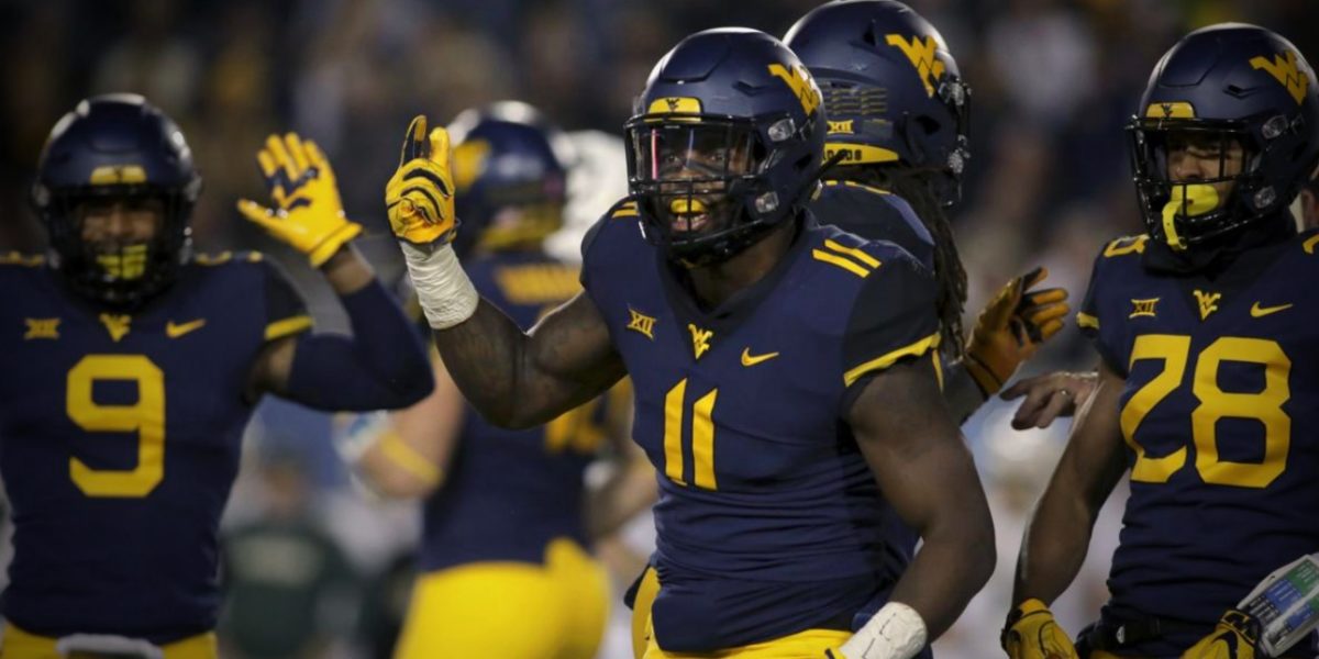 Linebacker David Long Jr. of the West Virginia Mountaineers (2018)