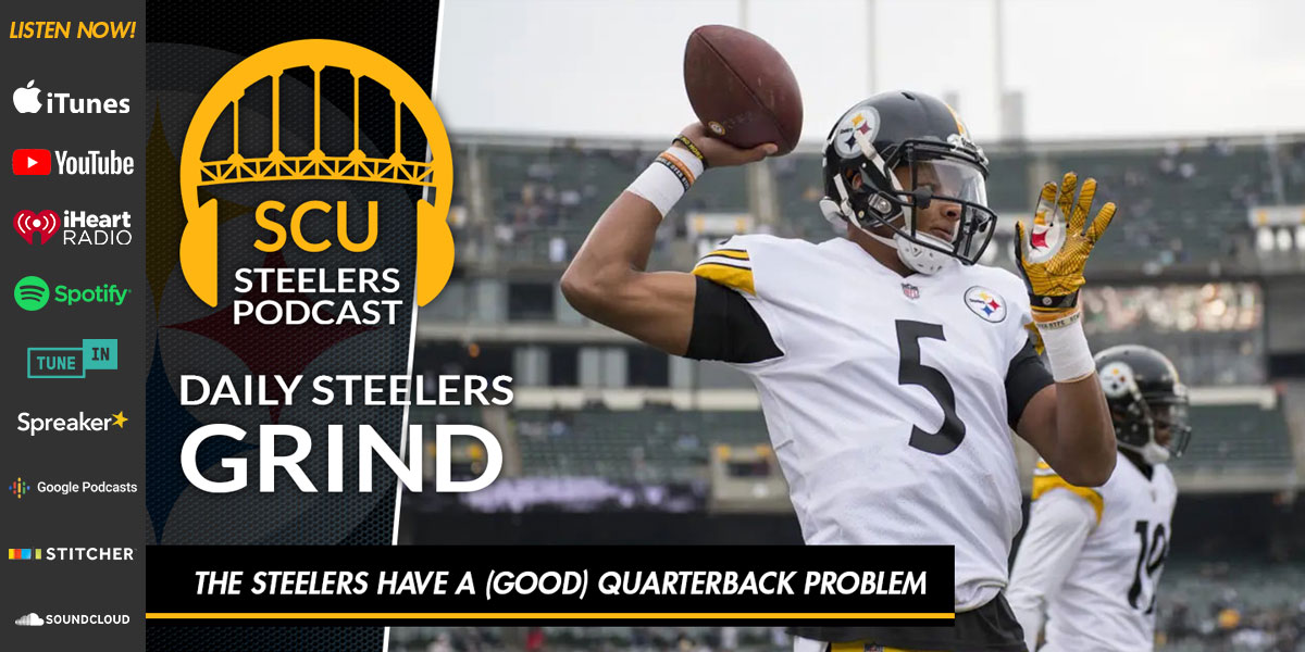 TheSteelers have a (good) quarterback problem