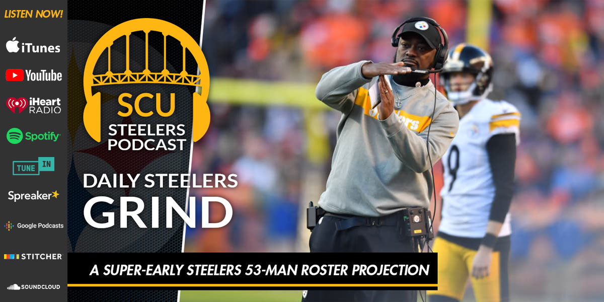 A super-early Steelers 53-man roster projection