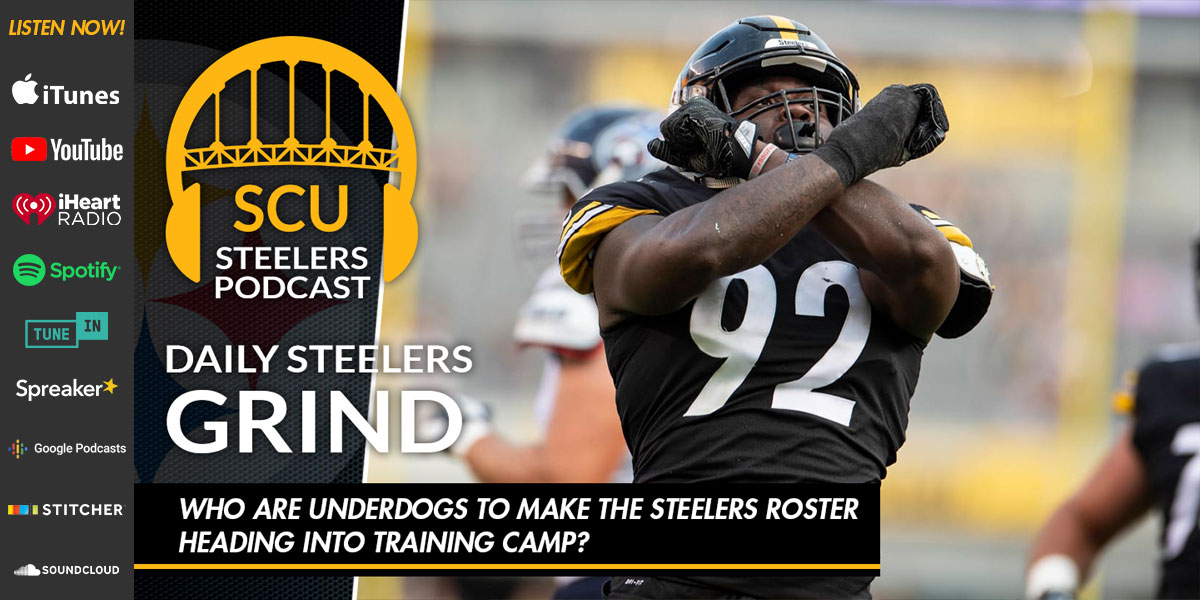 Who are underdogs to make the Steelers roster heading into training camp?