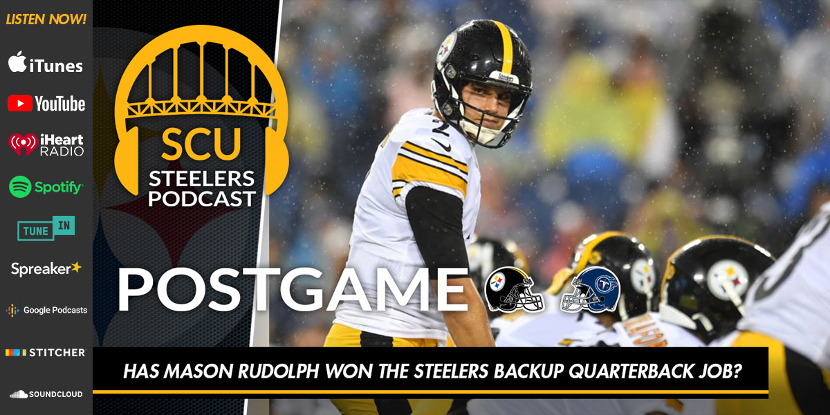 Has Mason Rudolph won the Steelers backup quarterback job?