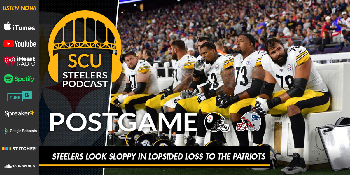 Steelers look sloppy in lopsided loss to the Patriots