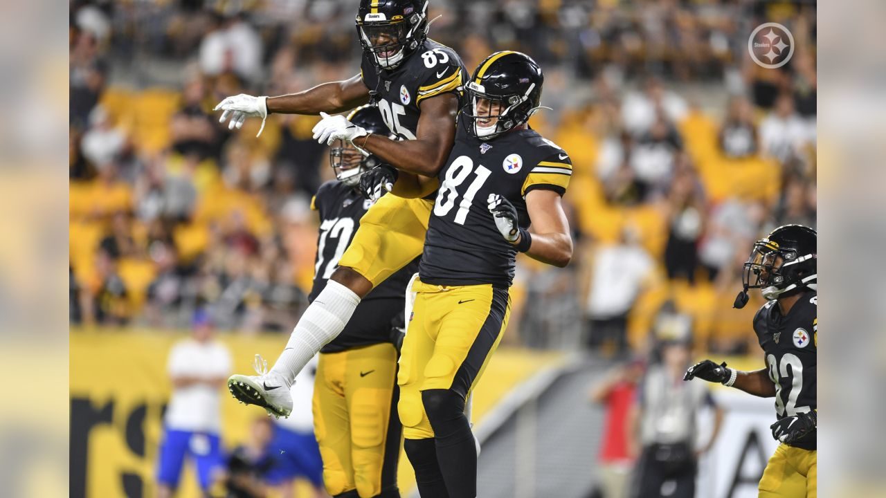 Pittsburgh Steelers tight ends Xavier Grimble and Zach Gentry