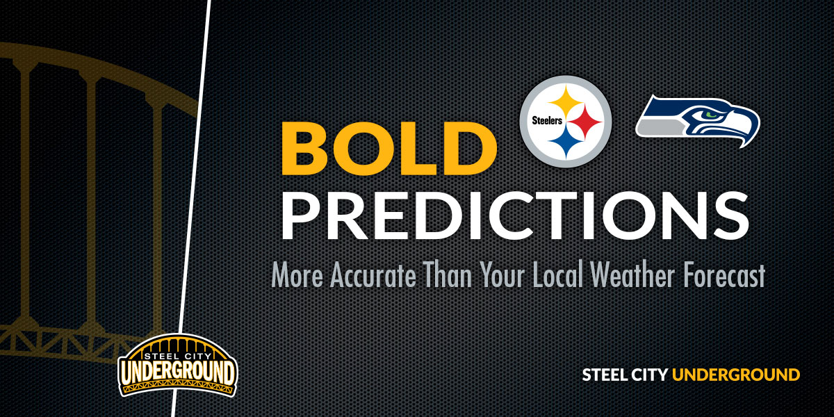 Pittsburgh Steelers Seattle Seahawks Bold Predictions