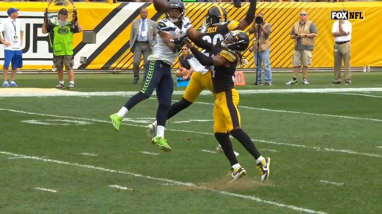 Terrell Edmunds pass interference call against Seahawks
