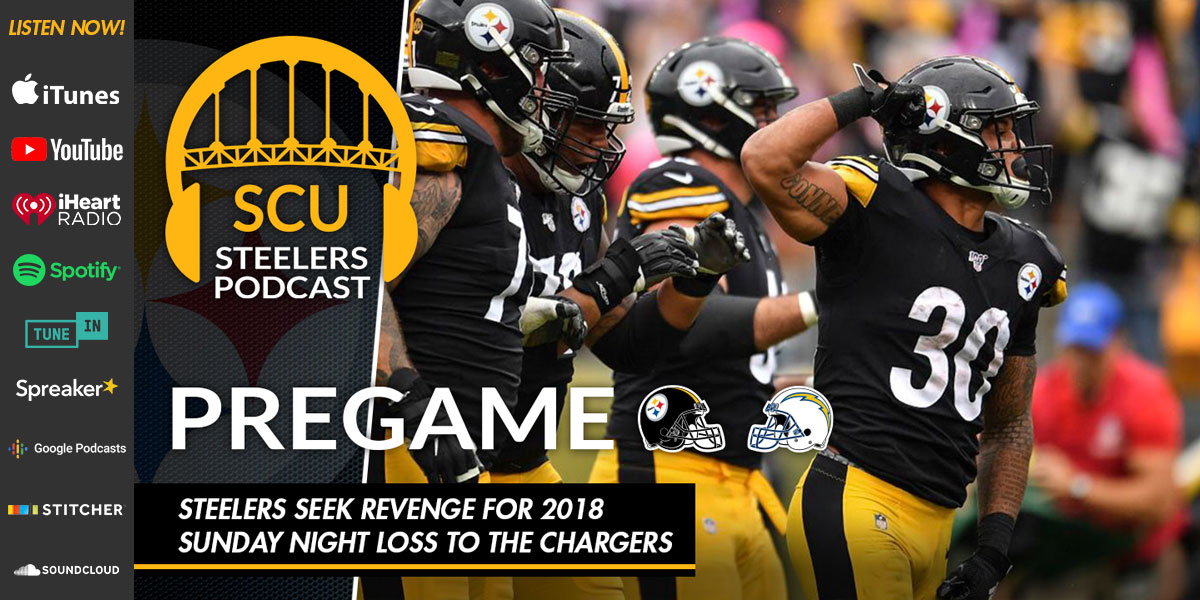 Steelers seek revenge for 2018 Sunday Night loss to the Chargers