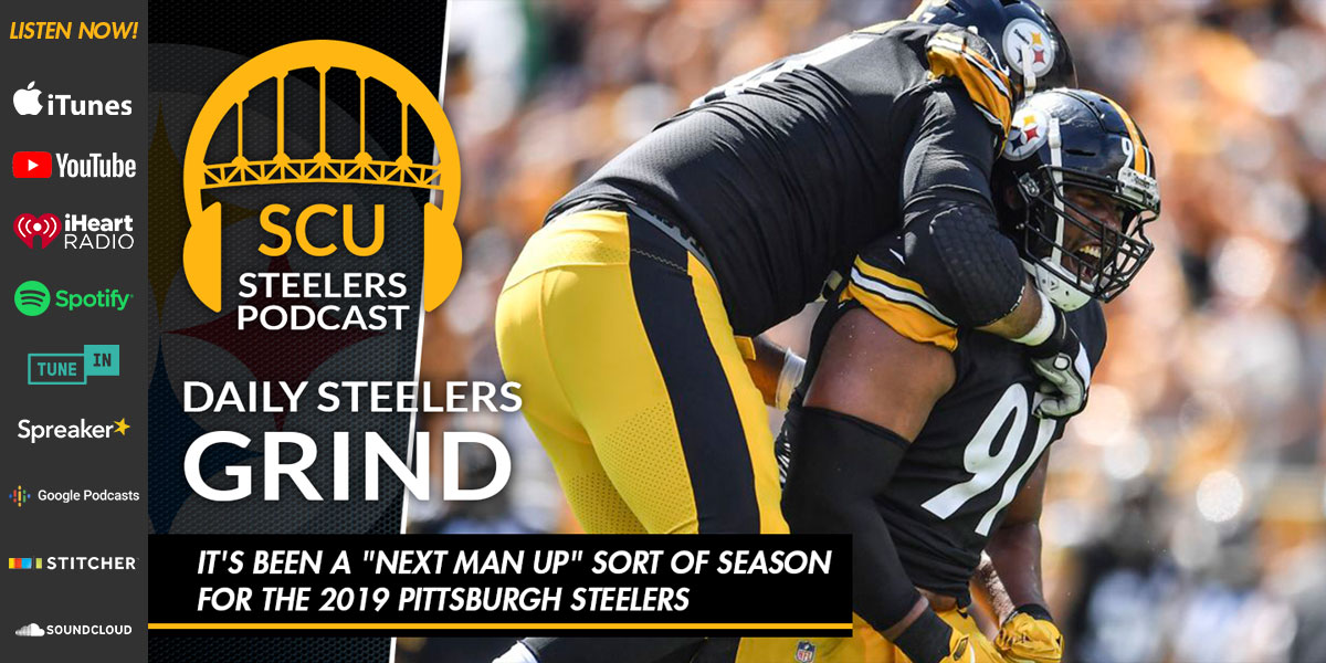 It's been a "next man up" sort of season for the 2019 Pittsburgh Steelers