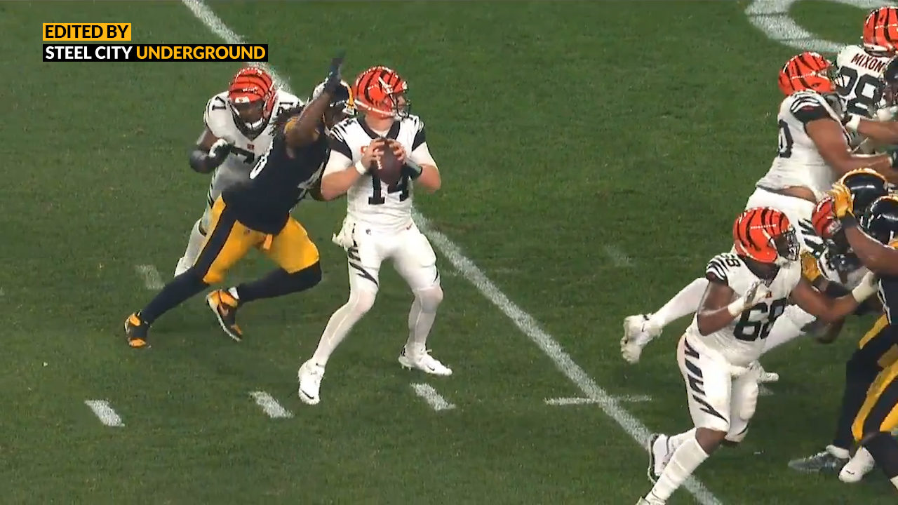 Watch: Bud Dupree's big-time strip-sack of Andy Dalton