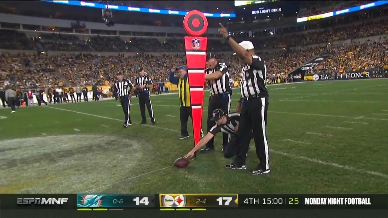 Referees Measurement PIT vs MIA 2019