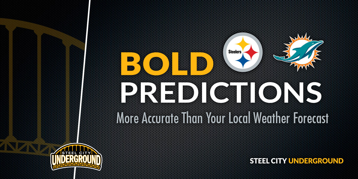 Pittsburgh Steelers Miami Dolphins Bold Predictions
