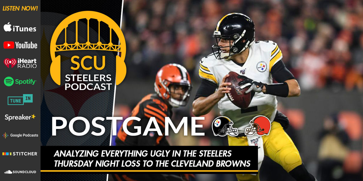 Analyzing everything ugly in the Steelers Thursday night loss to the Cleveland Browns