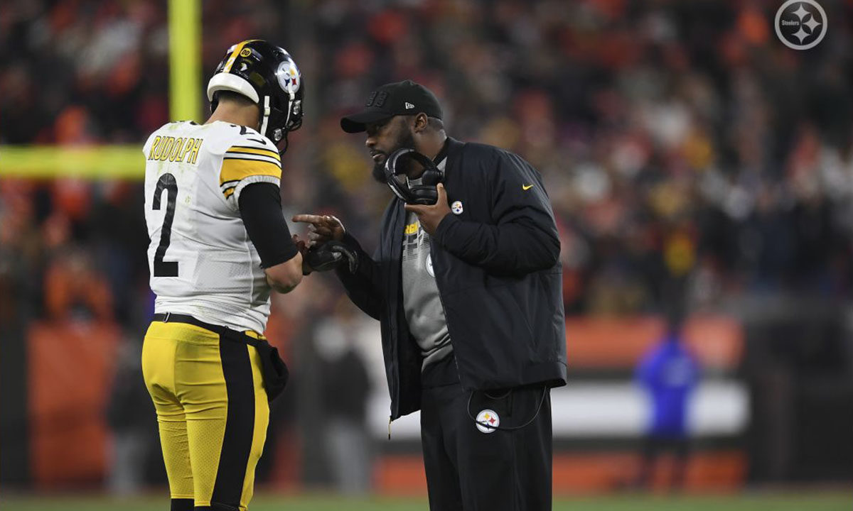 Pittsburgh Steelers QB Mason Rudolph