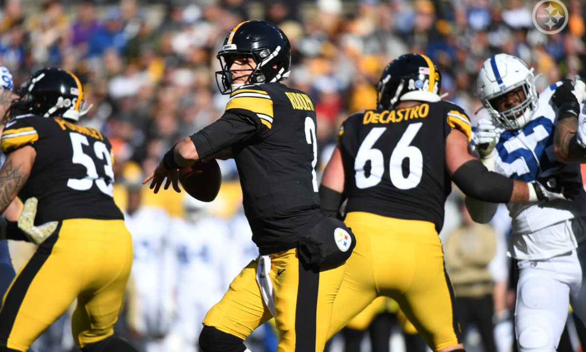 Pittsburgh Steelers QB Mason Rudolph