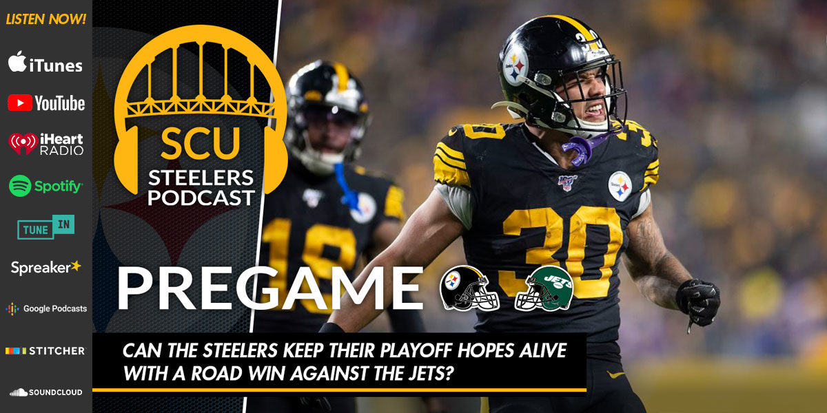 Can the Steelers keep their playoff hopes alive with a road win against the Jets?