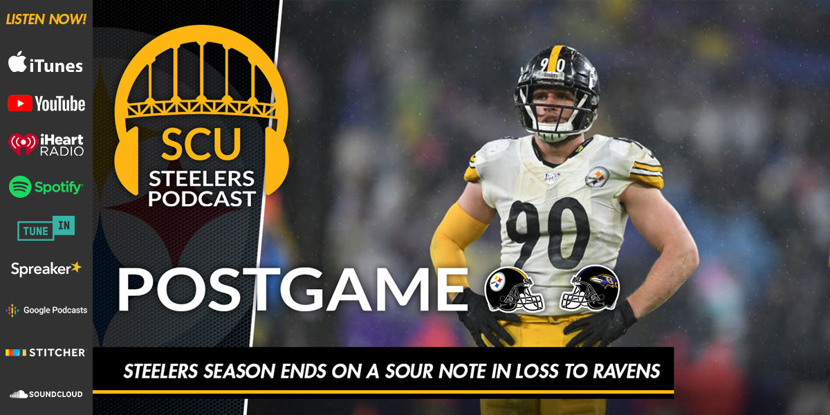 Steelers season ends on a sour note in loss to Ravens