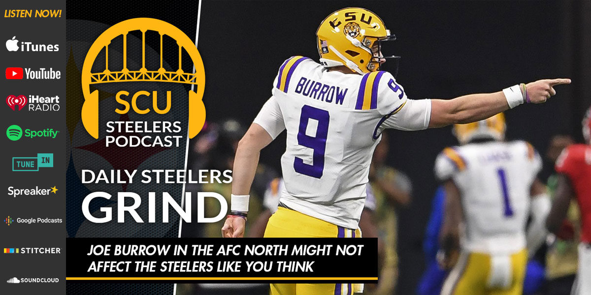 Joe Burrow in the AFC North might not affect the Steelers like you think