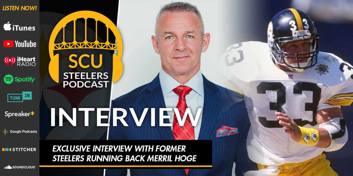 Exclusive interview with former Steelers running back Merril Hoge