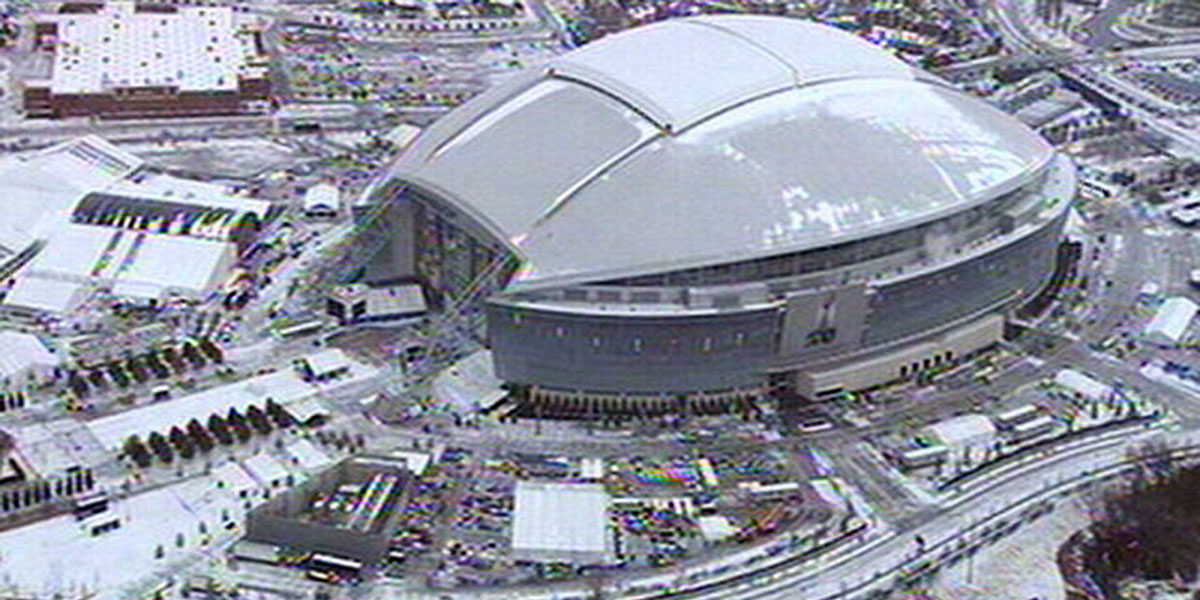 Dallas Cowboys Stadium during Super Bowl XLV