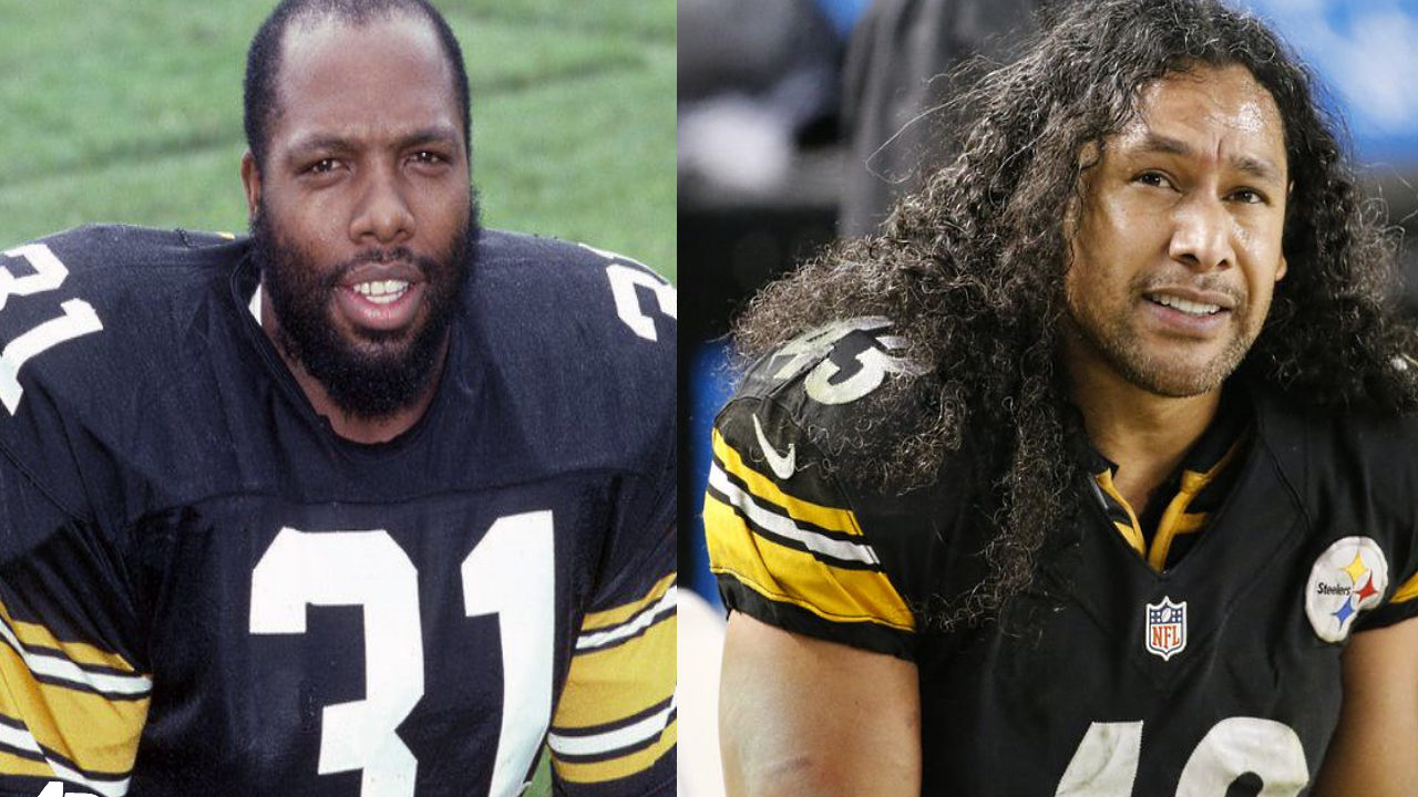 Pittsburgh Steelers safeties Donnie Shell and Troy Polamalu (AP File)