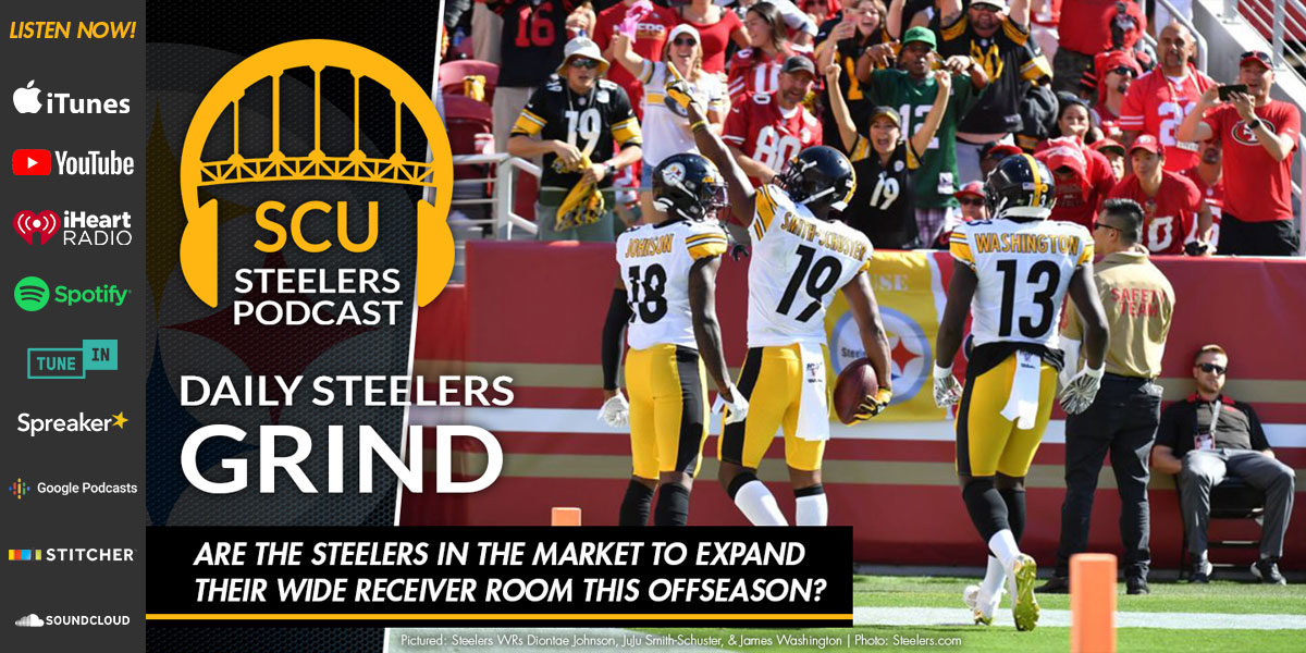 Are the Steelers in the market to expand their wide receiver room this offseason?