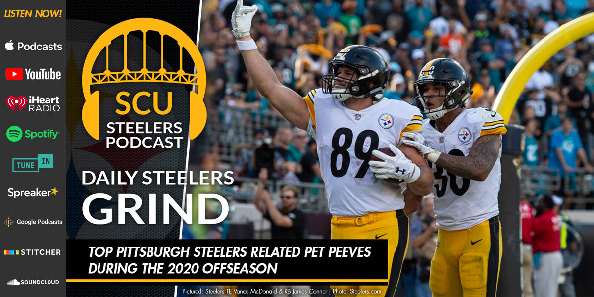 Top Pittsburgh Steelers related pet peeves during the 2020 offseason