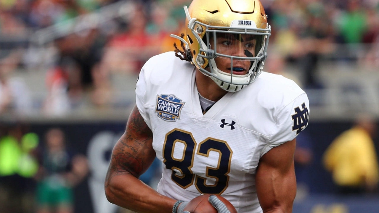 Notre Dame wide receiver Chase Claypool becomes the Pittsburgh Steelers' first 2020 NFL draft selection (USAToday Sports)