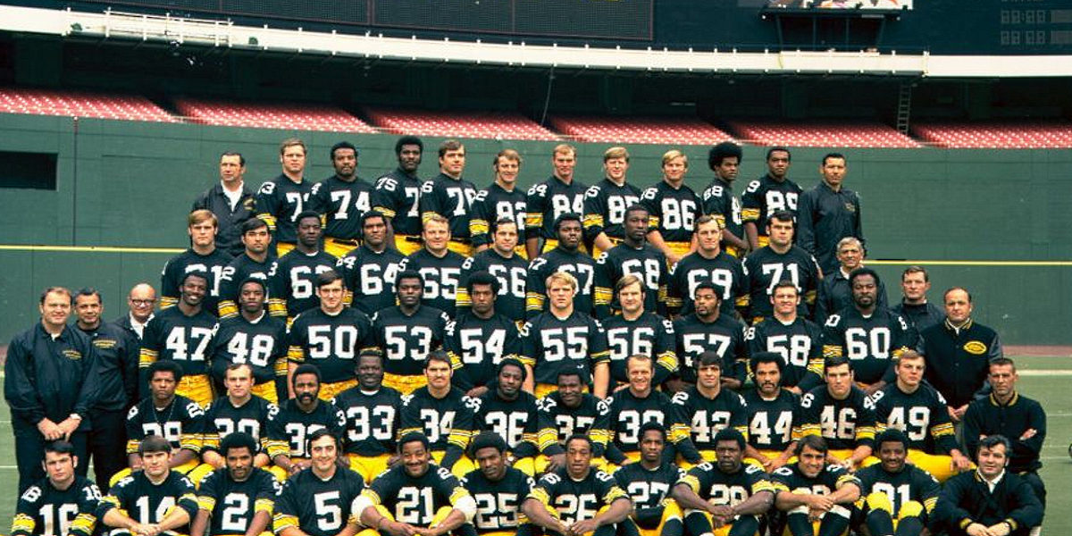 1970 Pittsburgh Steelers team photo