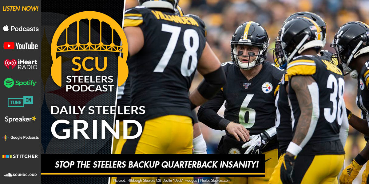 Stop the Steelers backup quarterback insanity!