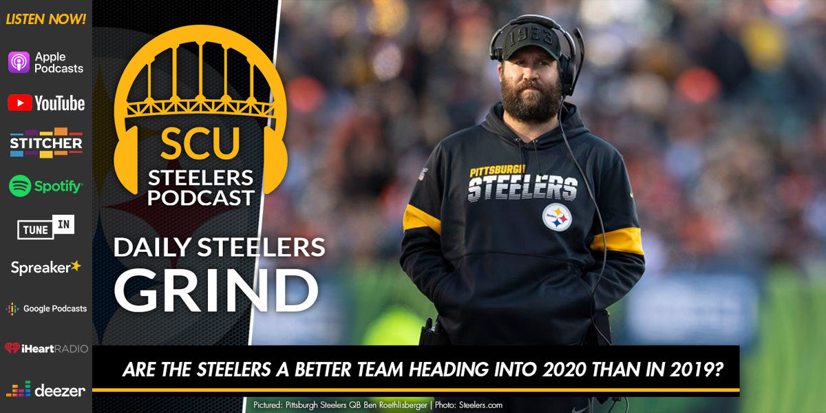 Are the Steelers a better team heading into 2020 than in 2019?