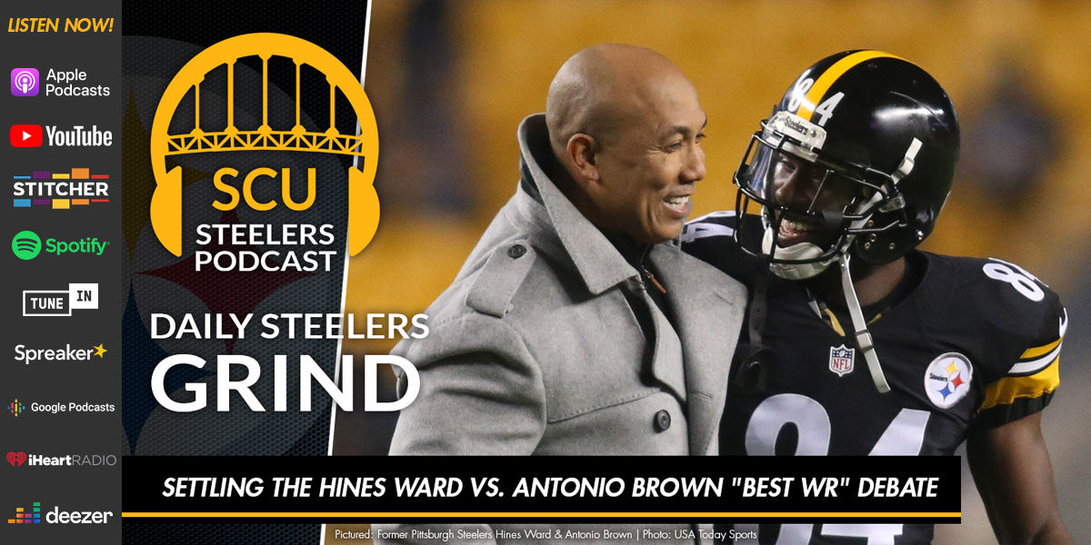 Settling the Hines Ward vs. Antonio Brown "best WR" debate