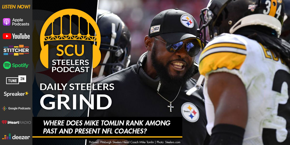 Where does Mike Tomlin rank among past and present NFL coaches?