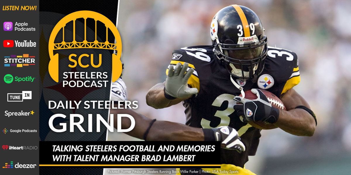 Talking Steelers football and memories with talent manager Brad Lambert