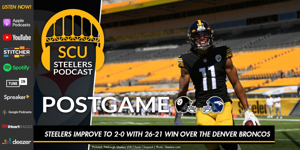 Steelers improve to 2-0 with 26-21 win over the Denver Broncos