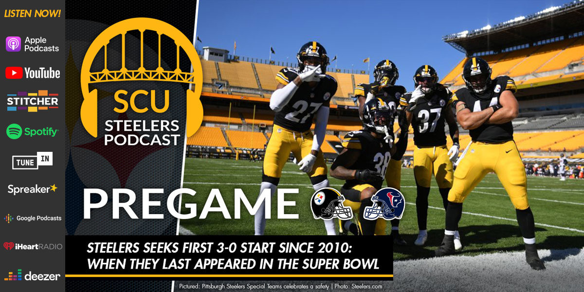 Steelers seeks first 3-0 start since 2010: when they last appeared in the Super Bowl