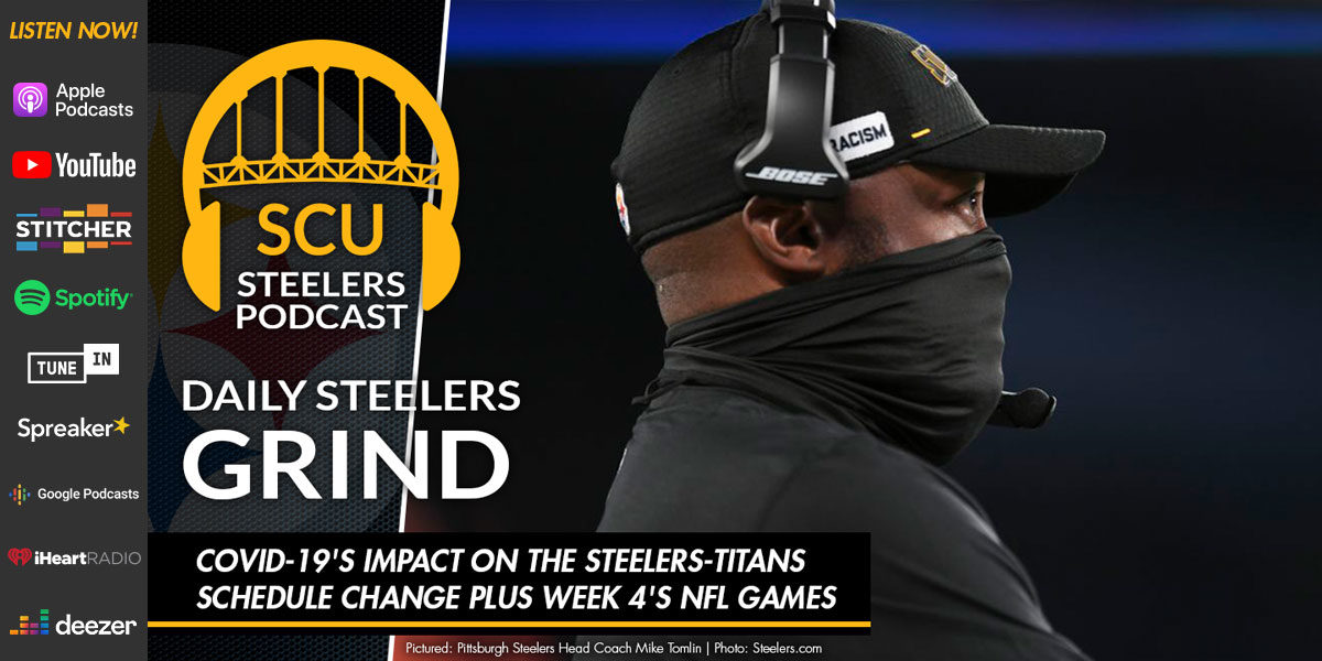 COVID-19's impact on the Steelers-Titans schedule change plus Week 4's NFL games