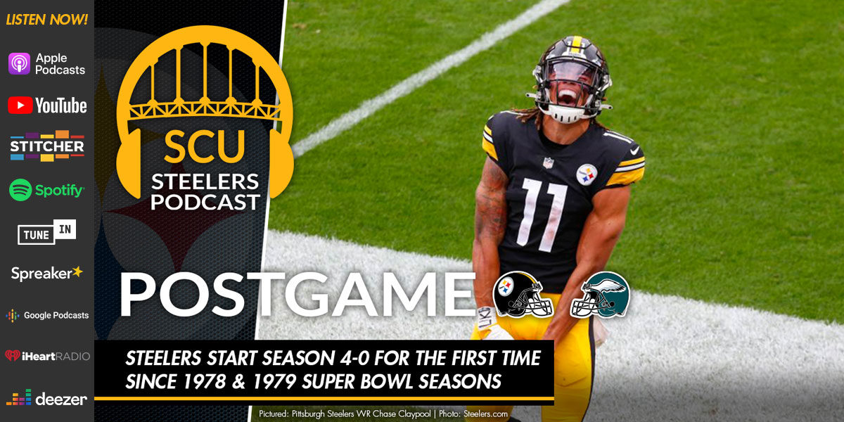 Steelers start season 4-0 for the first time since 1978 & 1979 Super Bowl seasons