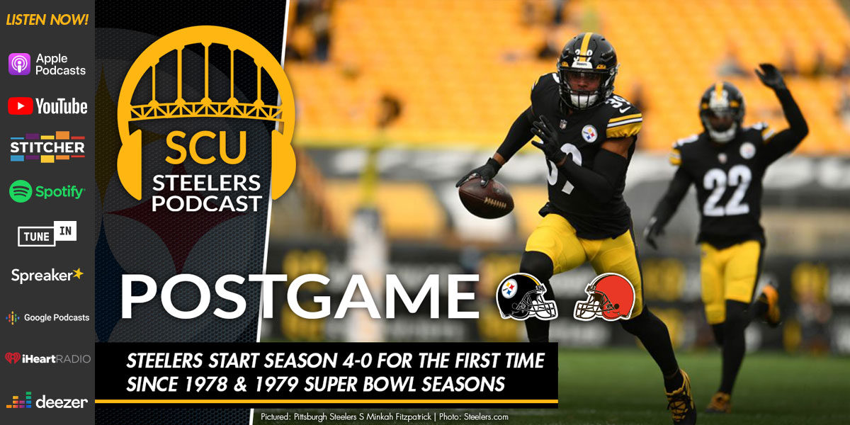 Steelers smack upstart Browns to remain an undefeated 5-0 on the season