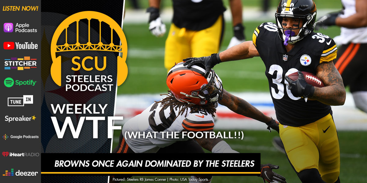 Weekly WTF: Browns once again dominated by the Steelers