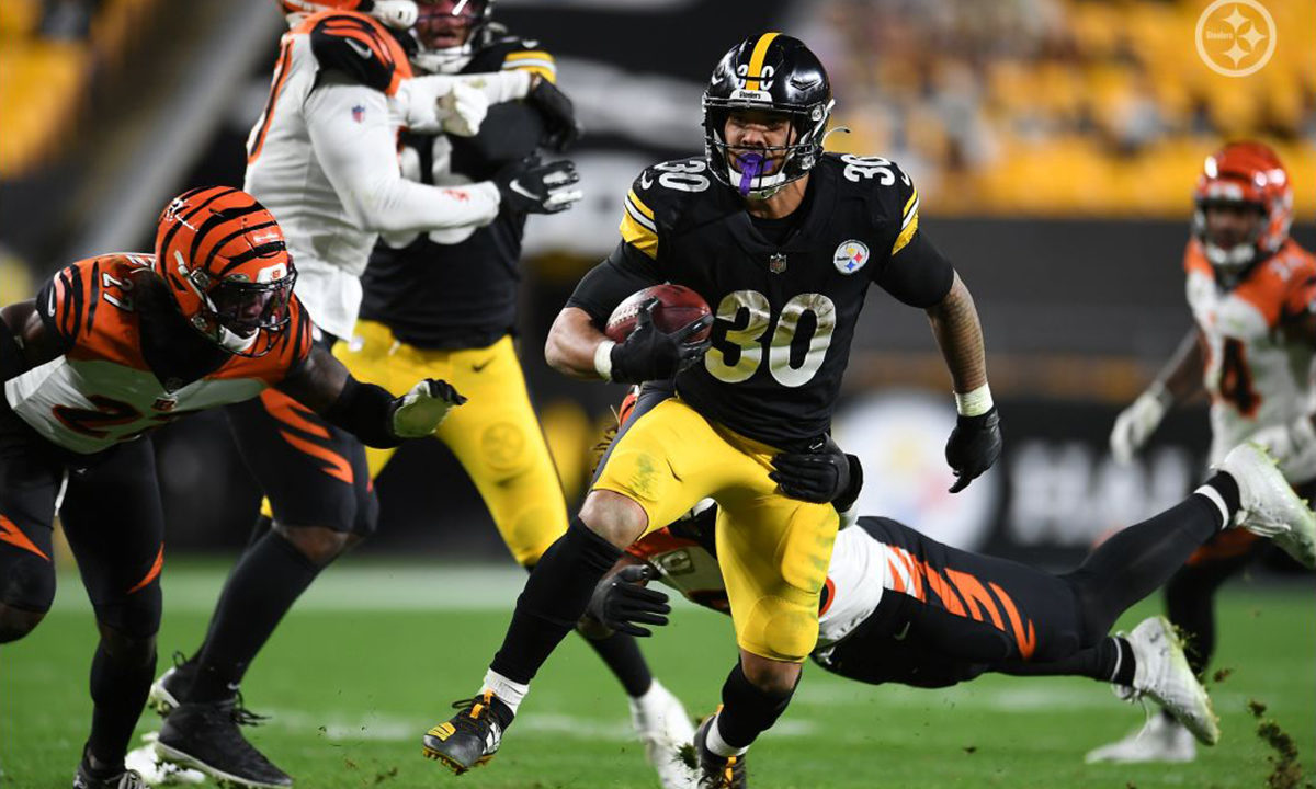 Pittsburgh Steelers RB James Conner