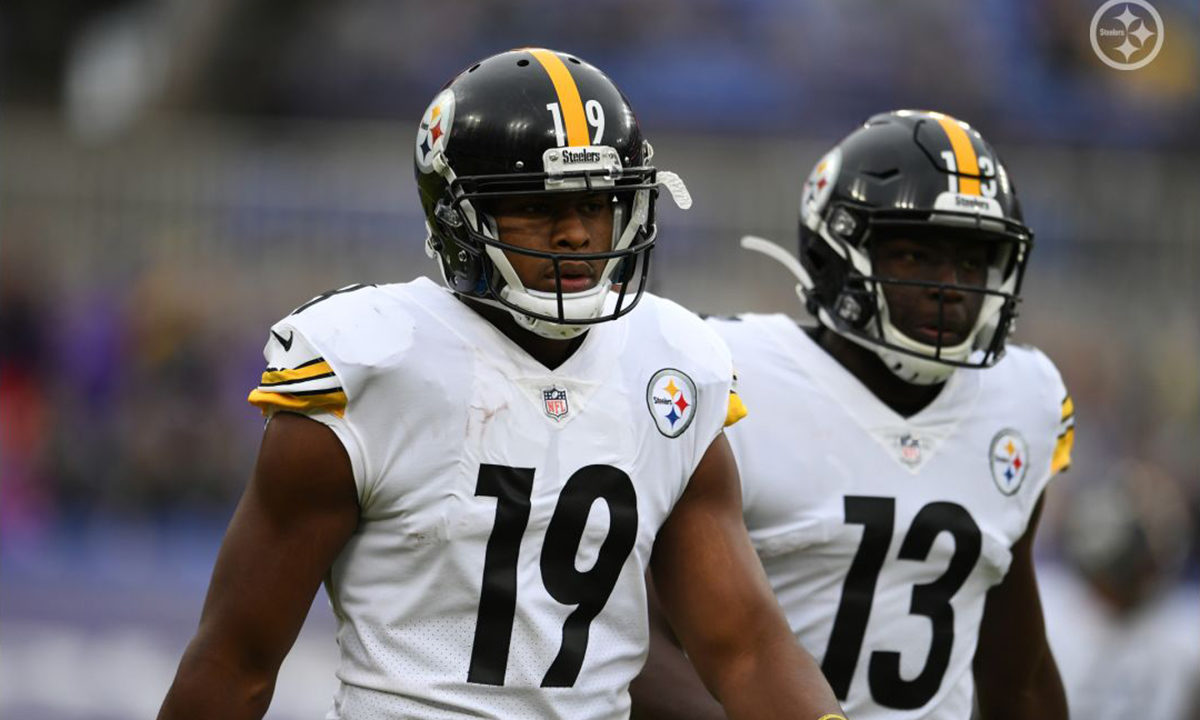 Pittsburgh Steelers WRs JuJu Smith-Schuster and James Washington