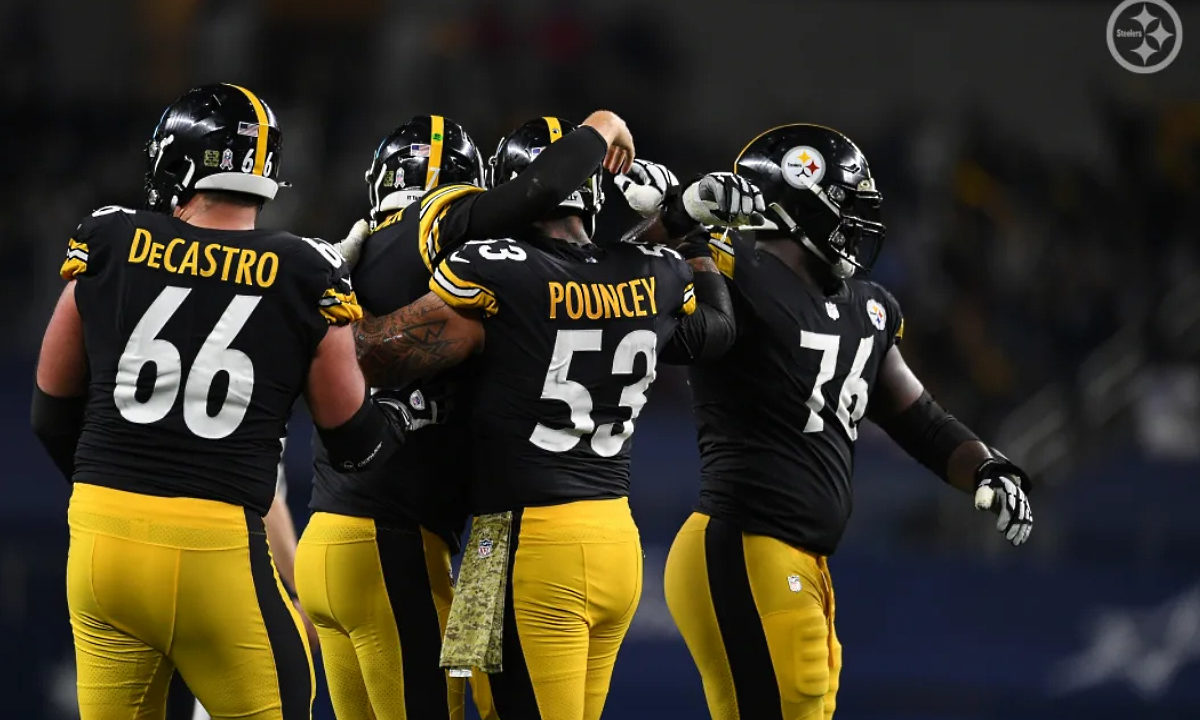 Steelers Maurkice Pouncey, David DeCastro, Chukwuma Okorafor