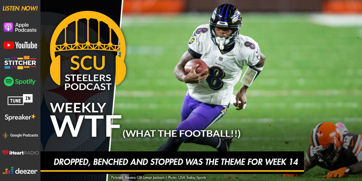 Weekly WTF: Dropped, benched and stopped was the theme for week 14