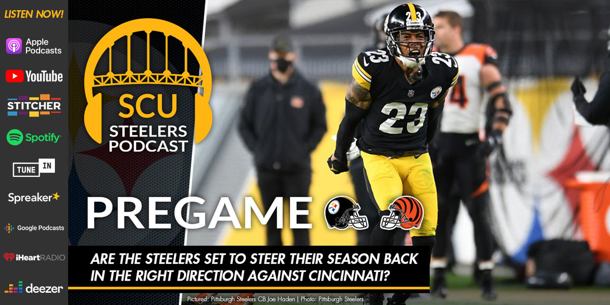 Are the Steelers set to steer their season back in the right direction against Cincinnati?