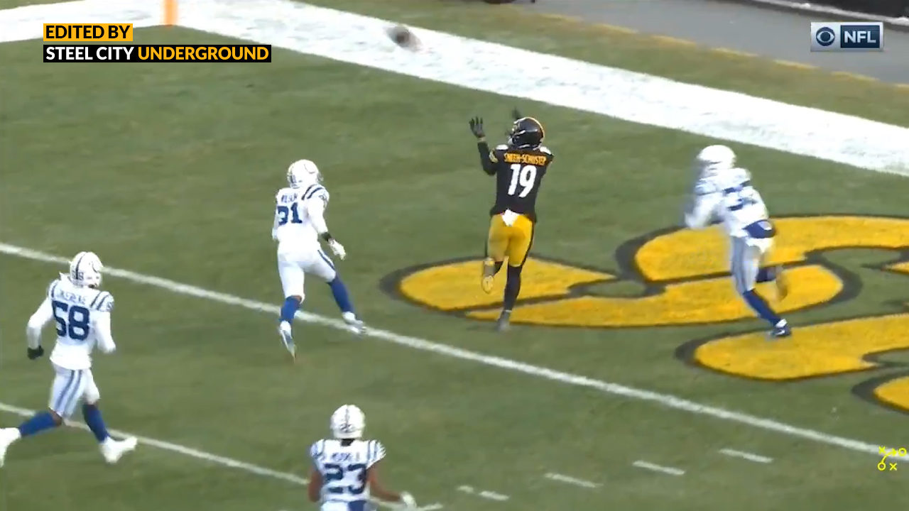 Watch: Big Ben finds JuJu deep for game-winning TD